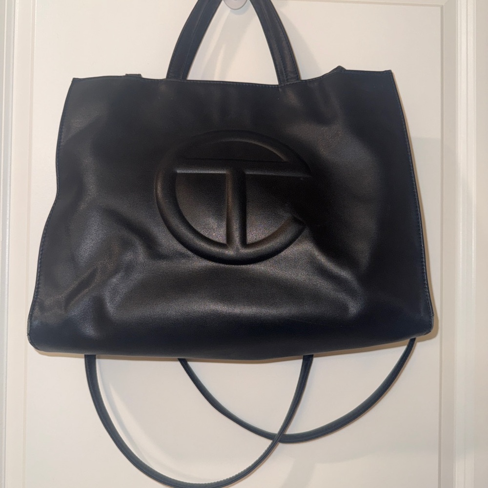 Telfar Black Tote Bag